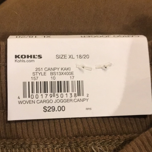 Boys Cargo Joggers - Picture 8 of 9